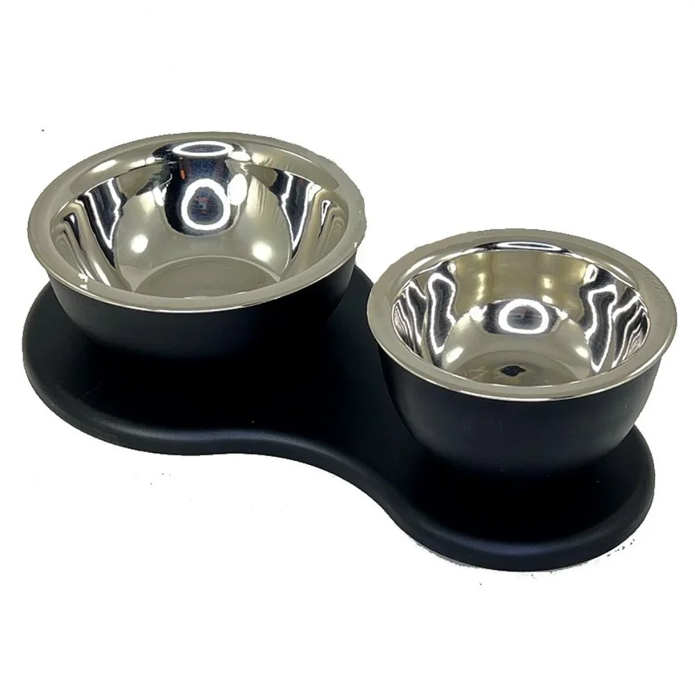 SupperTime Elevated Double Bowls